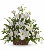 Fleurs | Panier Doux Souvenir TM-035 | Boutique en ligne | Roy et Gigure